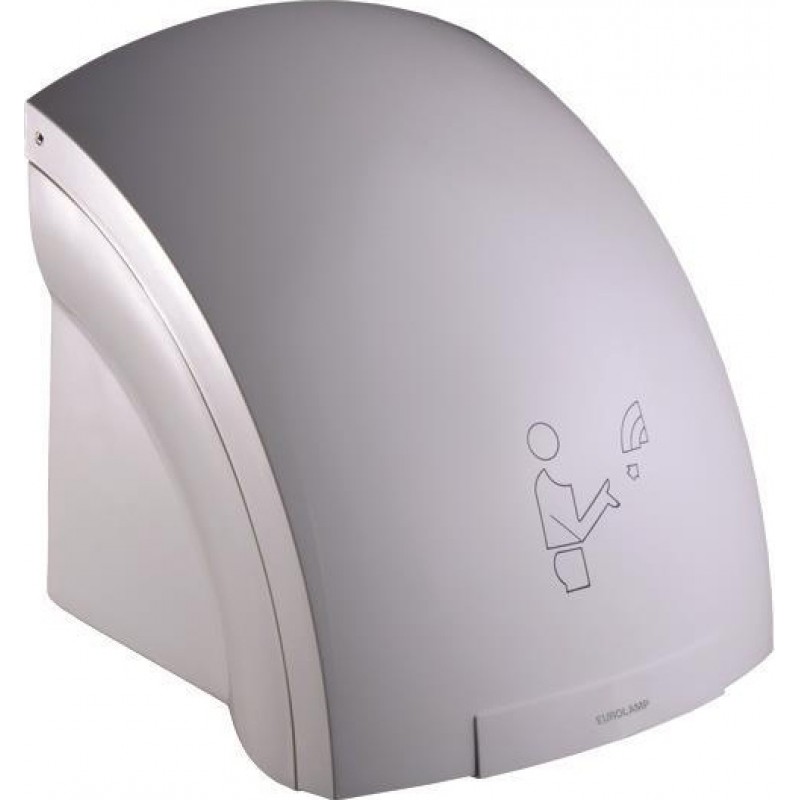 Eurolamp 147-45100 Στεγνωτήρας Χεριών Λευκός IPX1 (1800W)